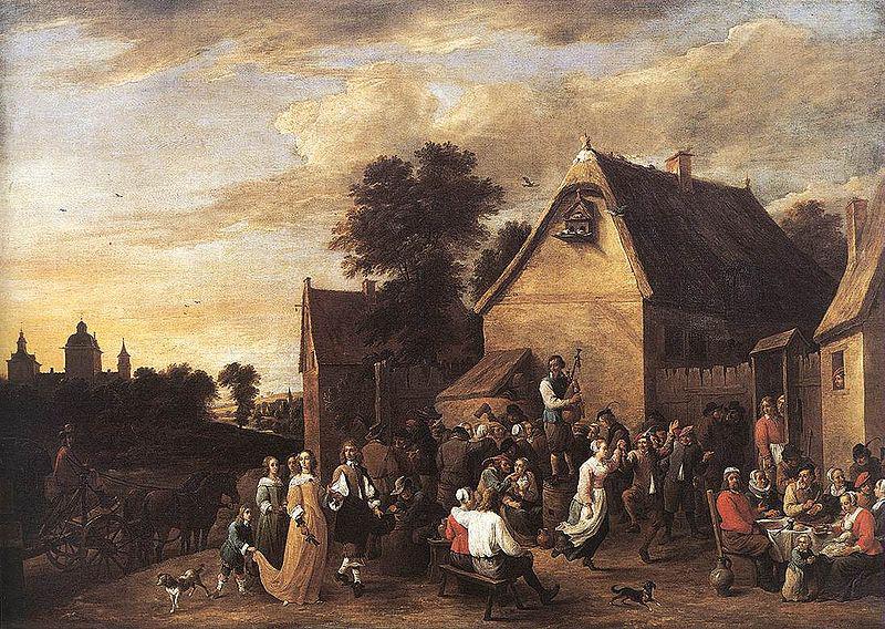 David Teniers the Younger Flemish Kermess china oil painting image